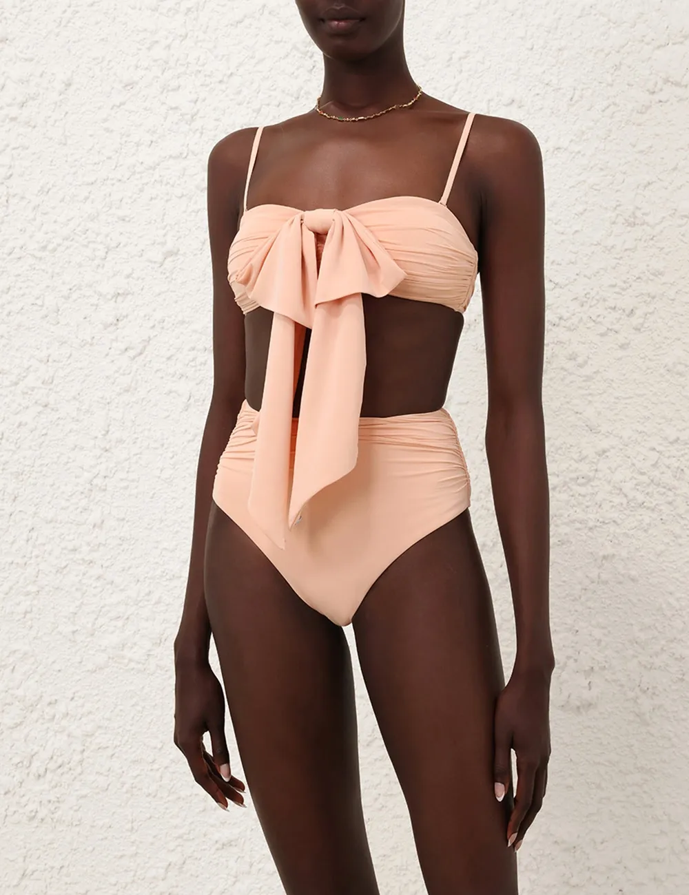 Acacia Drape Bow Bikini