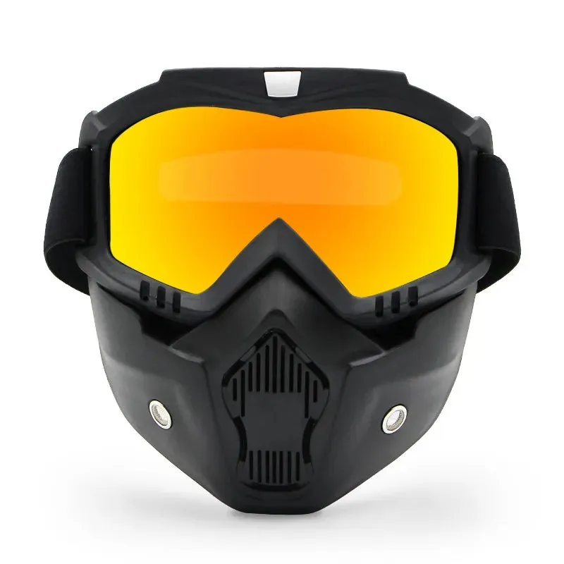 AlpineGuard Dustproof Goggle-Mask Set