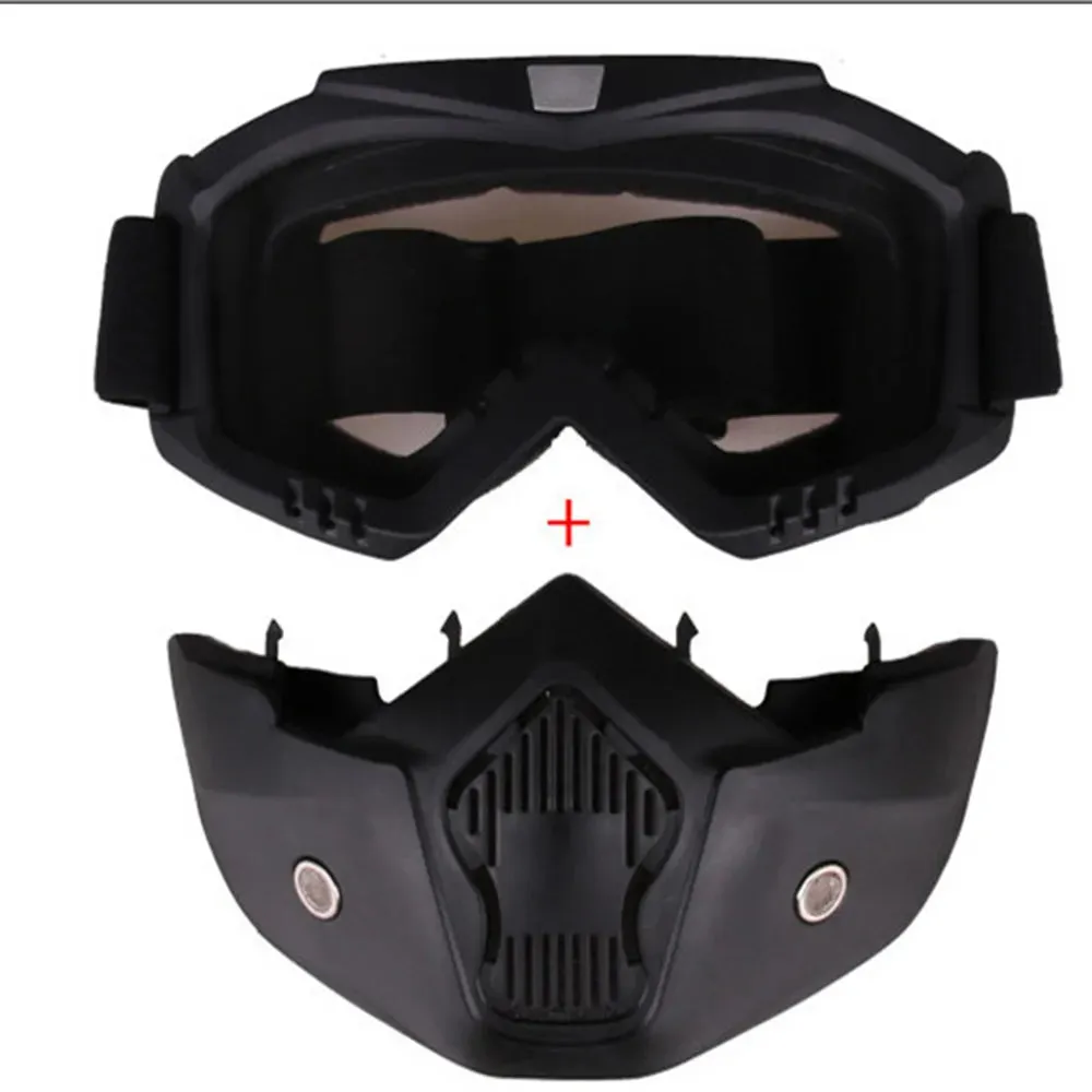 AlpineGuard Dustproof Goggle-Mask Set