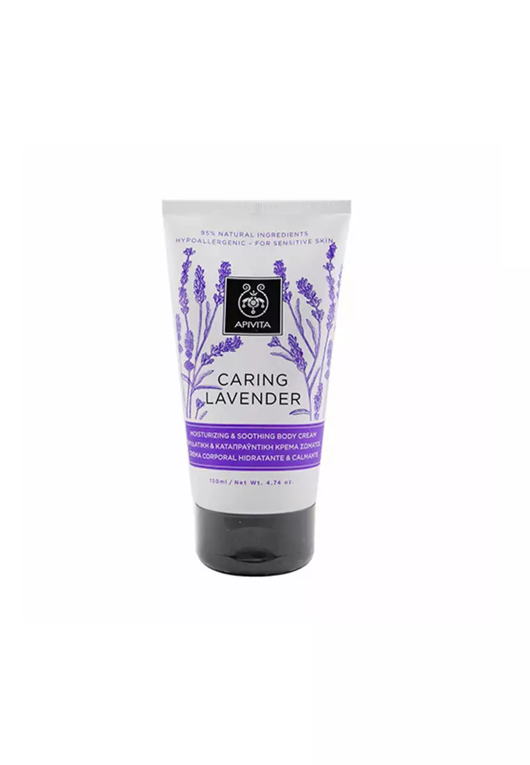 Apivita APIVITA - Caring Lavender Moisturizing & Soothing Body Cream - For Sensitive Skin 150ml/4.74oz