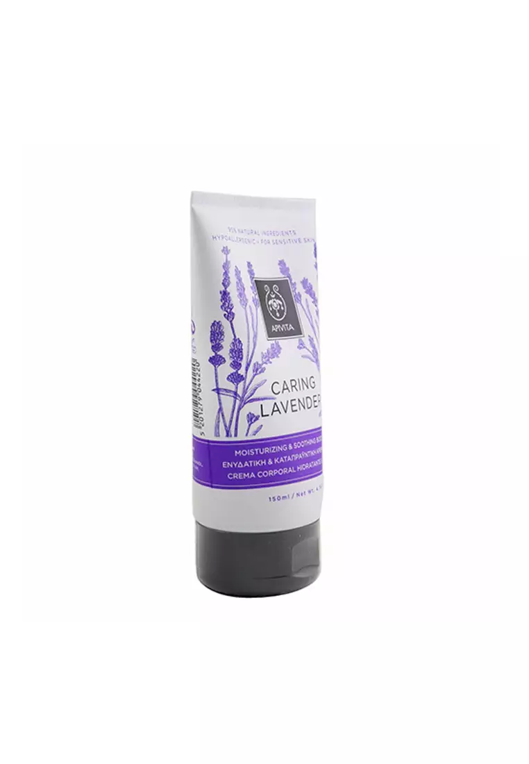 Apivita APIVITA - Caring Lavender Moisturizing & Soothing Body Cream - For Sensitive Skin 150ml/4.74oz