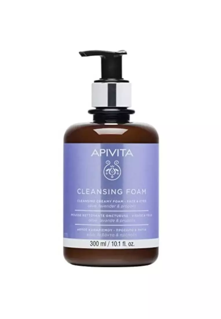 Apivita Apivita Creamy Face & Eye Foam Cleanser 300ml