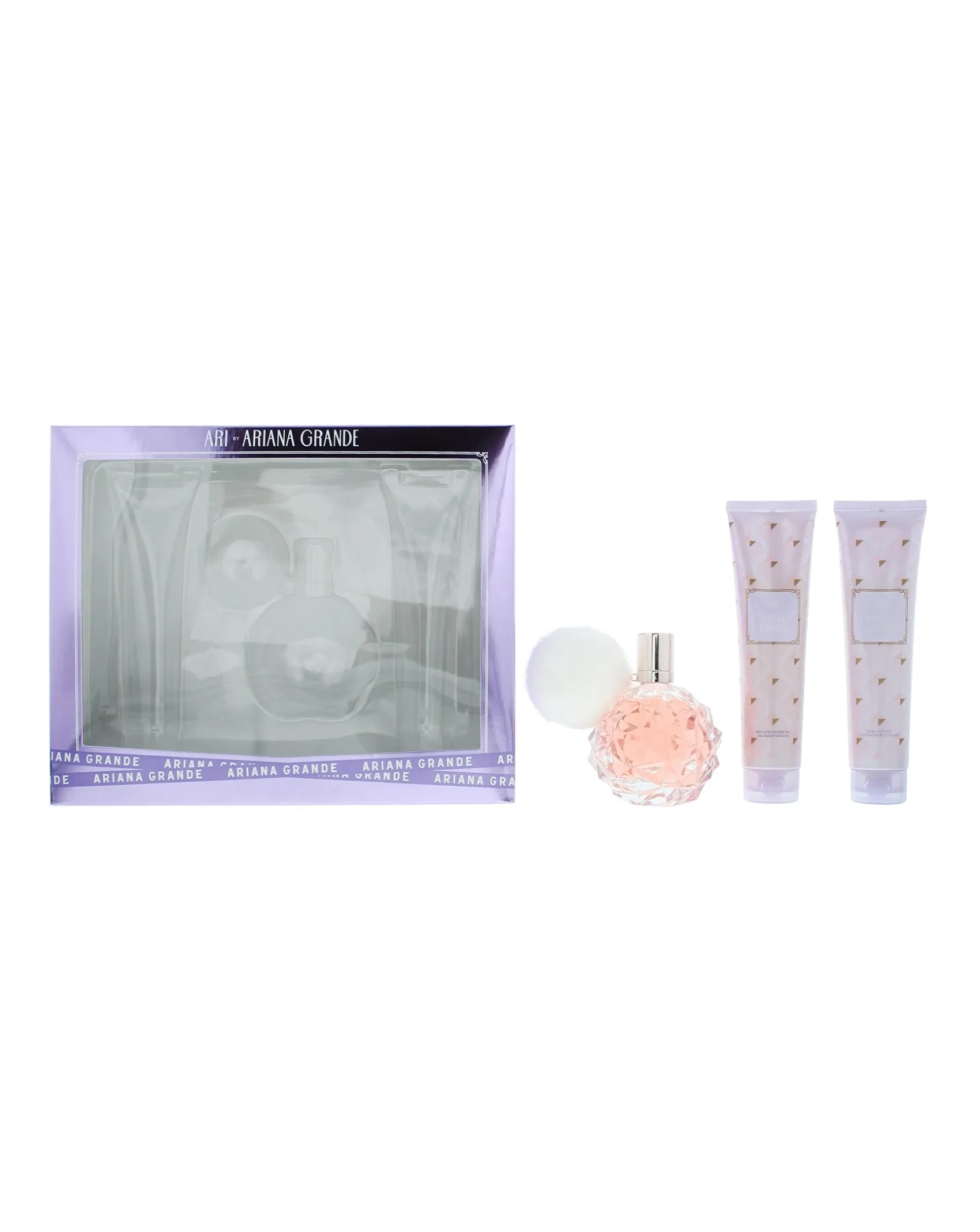 Ariana Grande Ari Eau De Parfum Body Lotion  Shower Gel Gift Set For Her | Simply Be