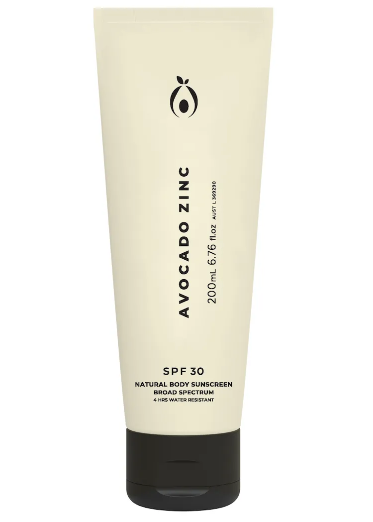 Avocado Zinc | SPF 30 Natural Body Sunscreen