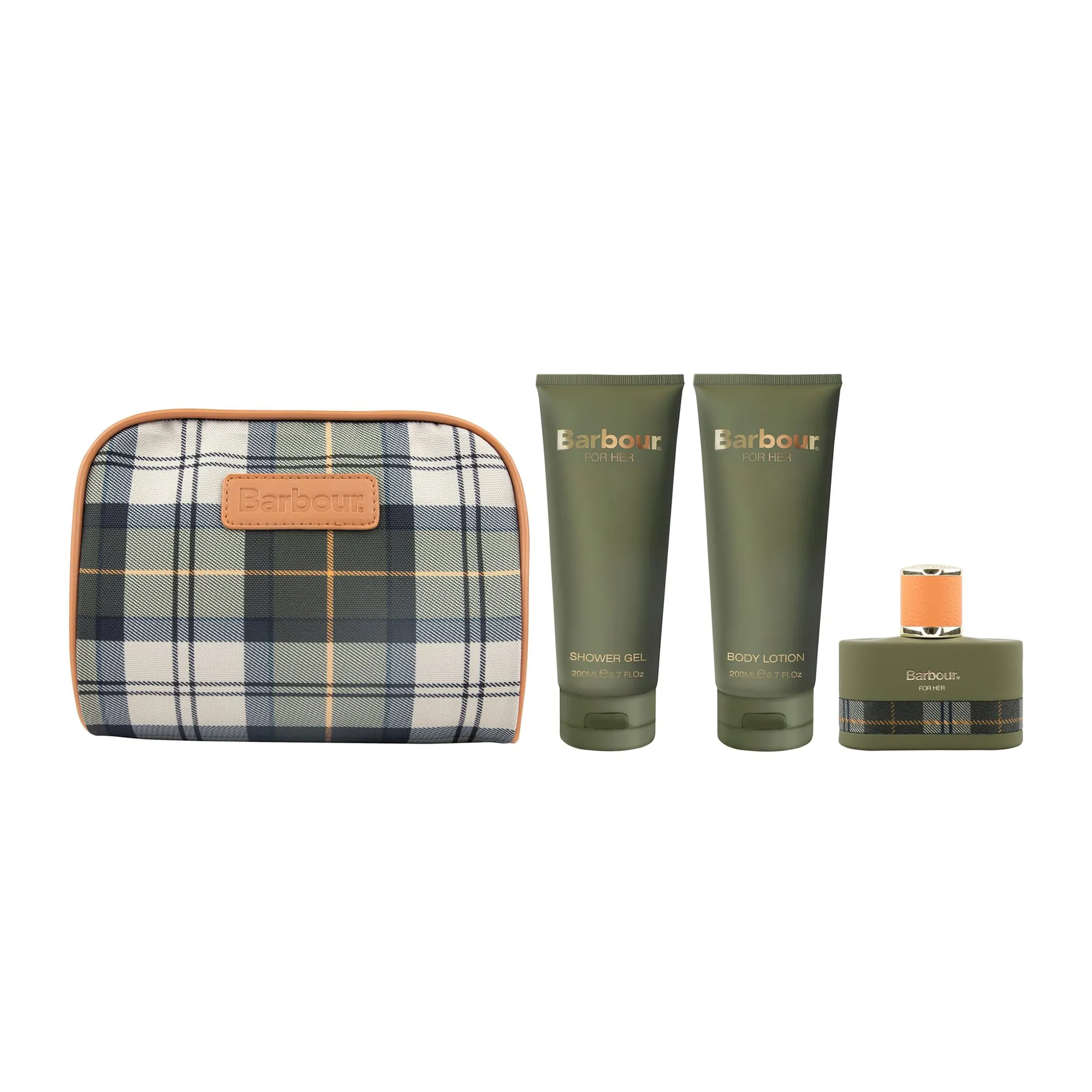 Barbour For Hero Essentials Gift Set - 50ml Eau de Parfum + Body Lotion + Shower Gel