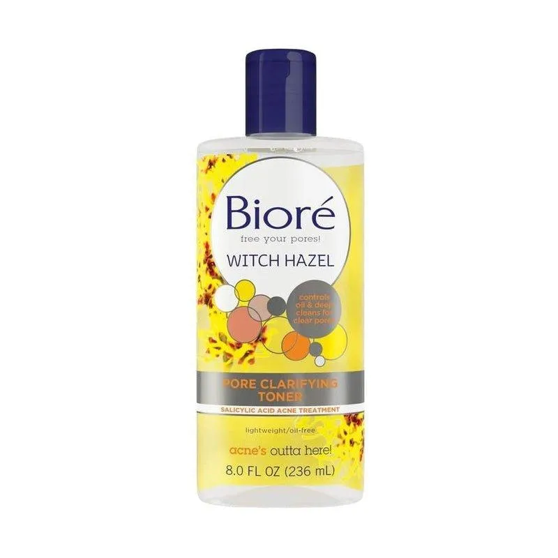 Biore-Witch-Hazel-Pore-Clarifying-Toner-8Oz