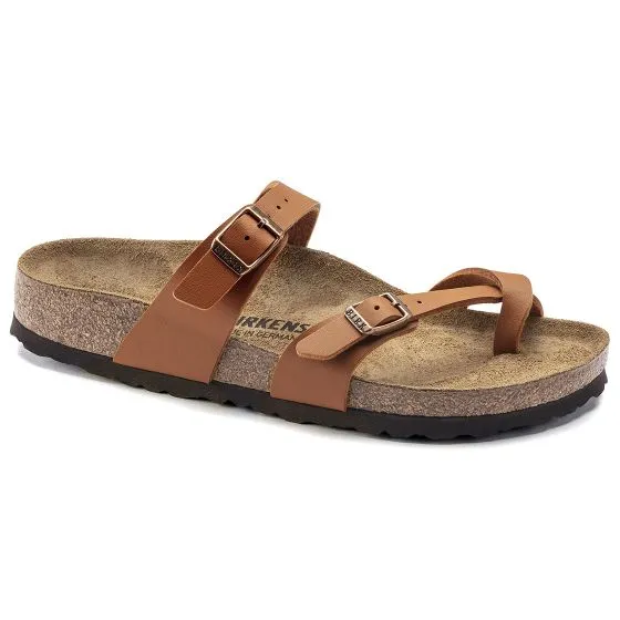 Birkenstock Mayari Birko Flor Ginger Brown Sandals