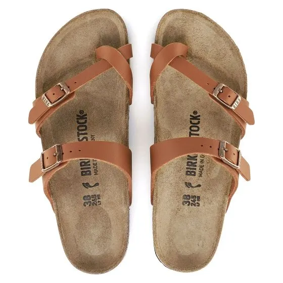 Birkenstock Mayari Birko Flor Ginger Brown Sandals