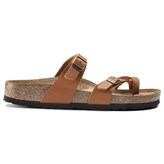 Birkenstock Mayari Birko Flor Ginger Brown Sandals