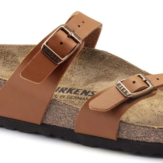 Birkenstock Mayari Birko Flor Ginger Brown Sandals