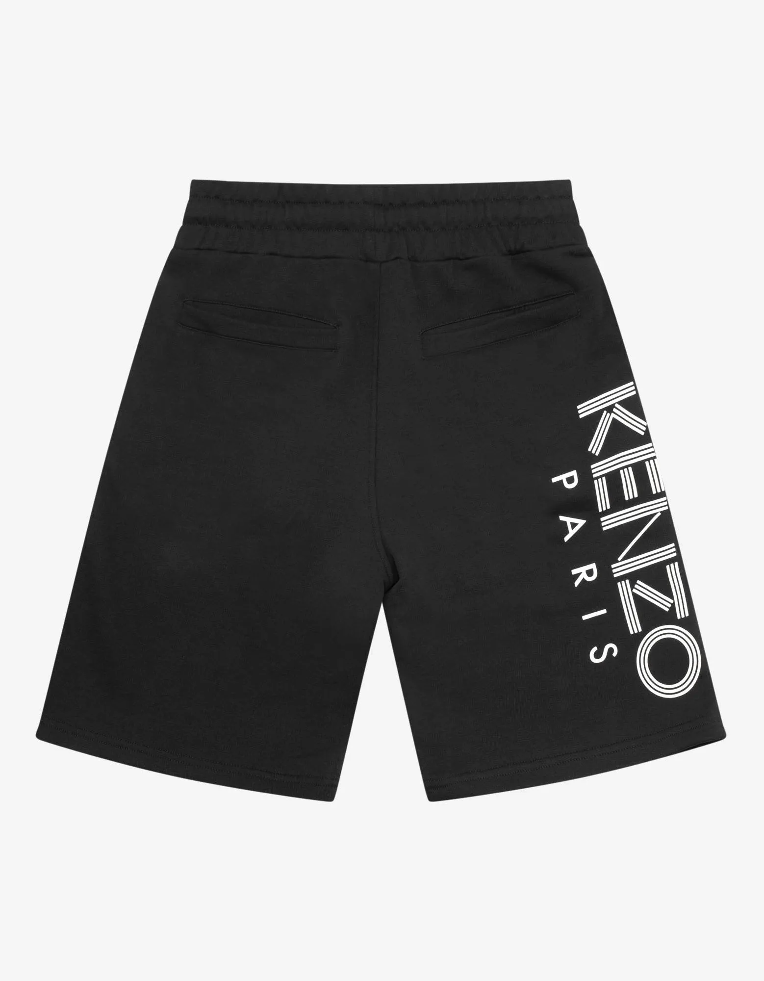 Black Logo Sport Shorts