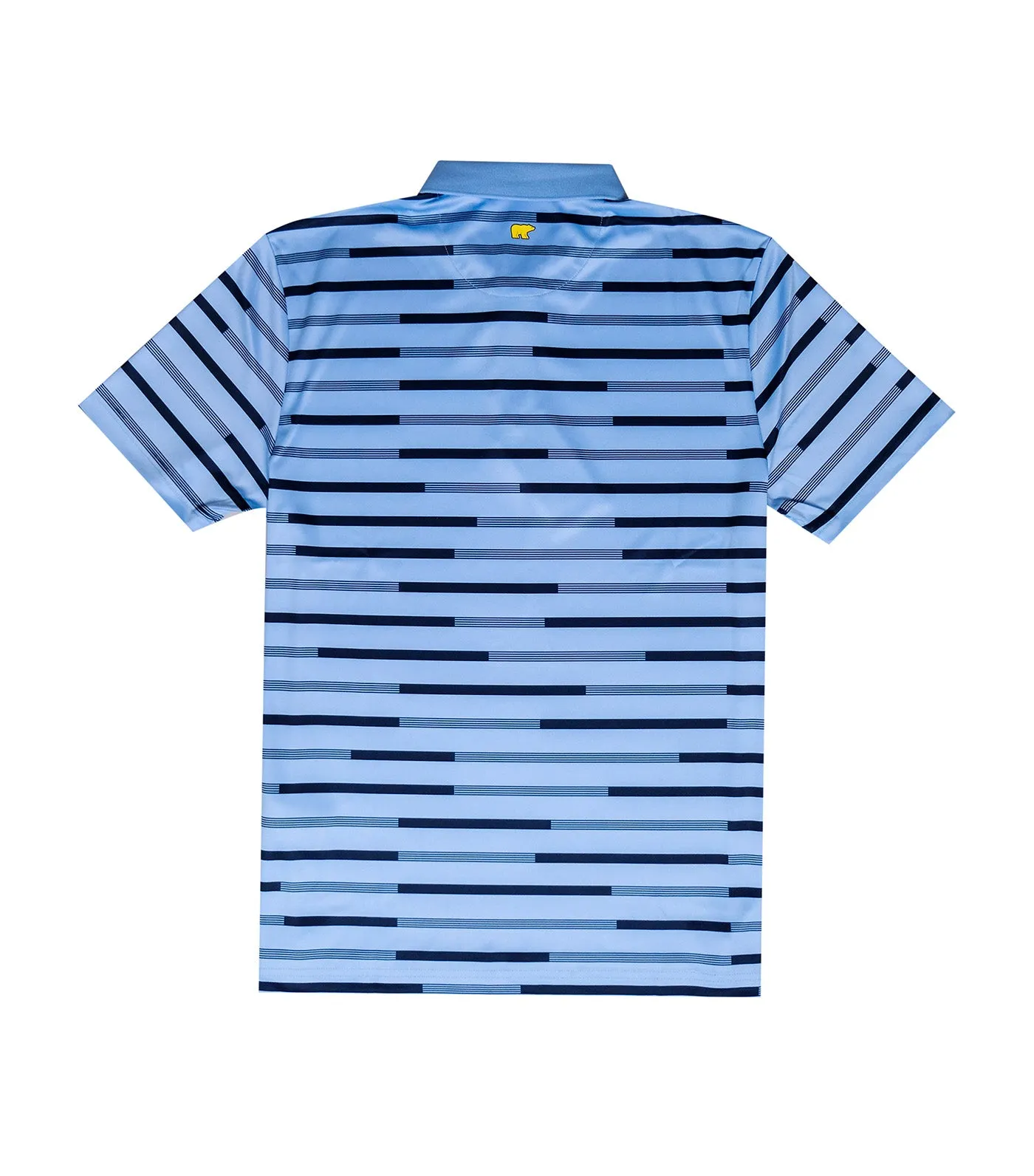 Broken Stripe Polo Blue Robin