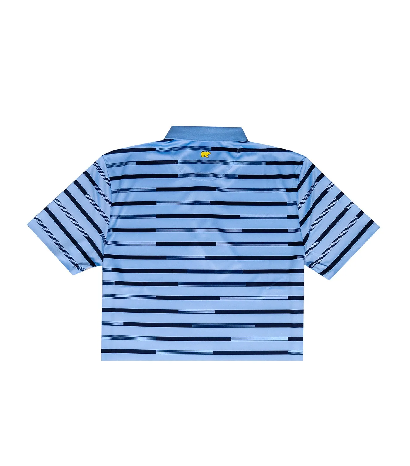 Broken Stripe Polo Blue Robin