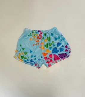 Bursting Heart Plush Shorts