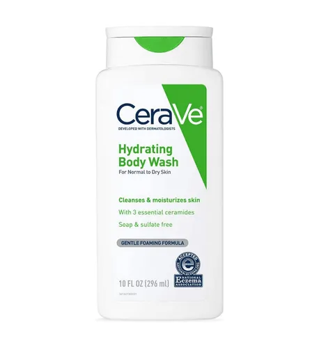 Cerave Body Wash For Dry Skin Moisturizing Body Wash With Hyaluronic Acid And Ceramides Paraben Sulfate Fragrance Free 10 Ounce