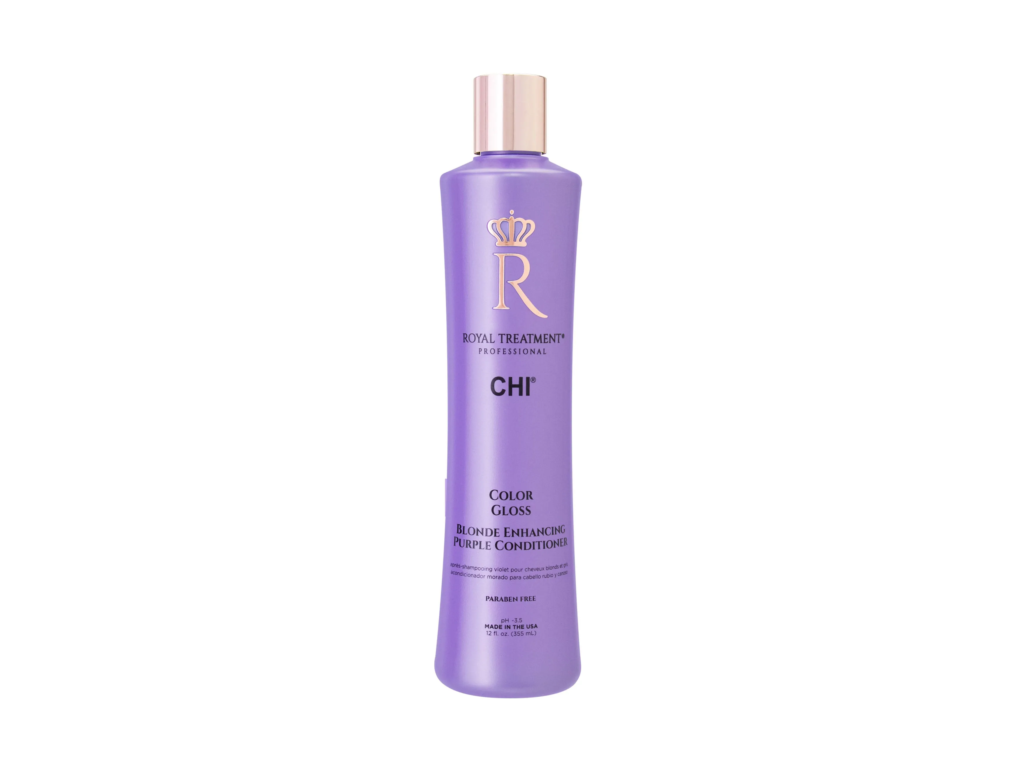 CHI Royal Treatment Color Gloss Blonde Enhancing Purple Conditioner 355ml