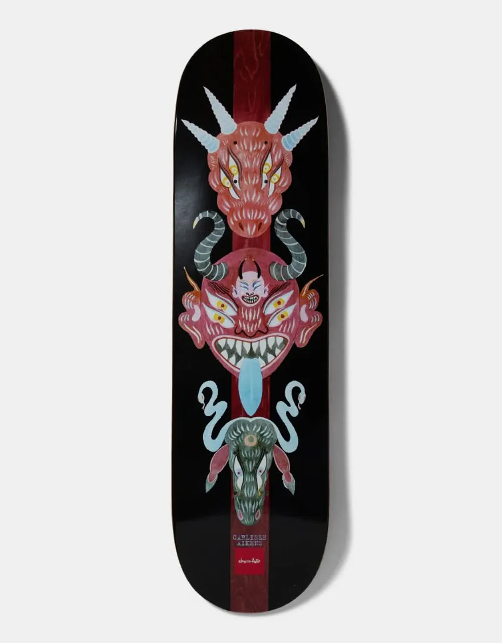 Chocolate Aikens Dog Perfume Mask G023 Skateboard Deck - 8.125