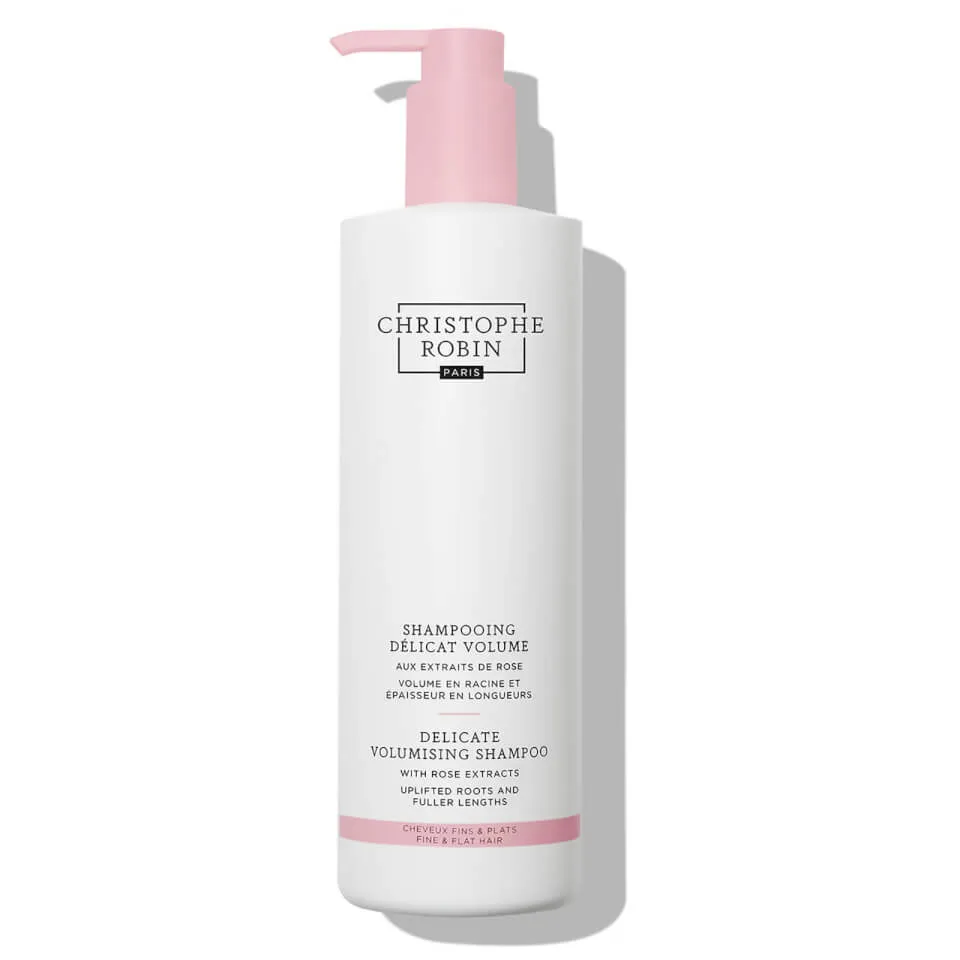 Christophe Robin Delicate Volumising Shampoo with Rose Extracts 500ml | Coggles