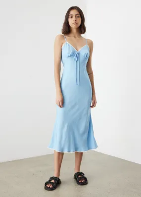 Ciao Lucia -  Natala Dress Sky Blue - Dress