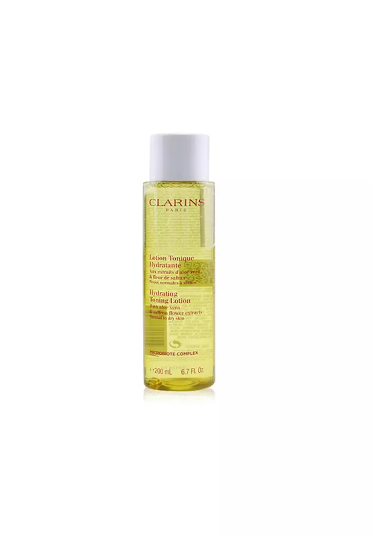 Clarins CLARINS - Hydrating Toning Lotion with Aloe Vera & Saffron Flower Extracts - Normal to Dry Skin 200ml/6.7oz