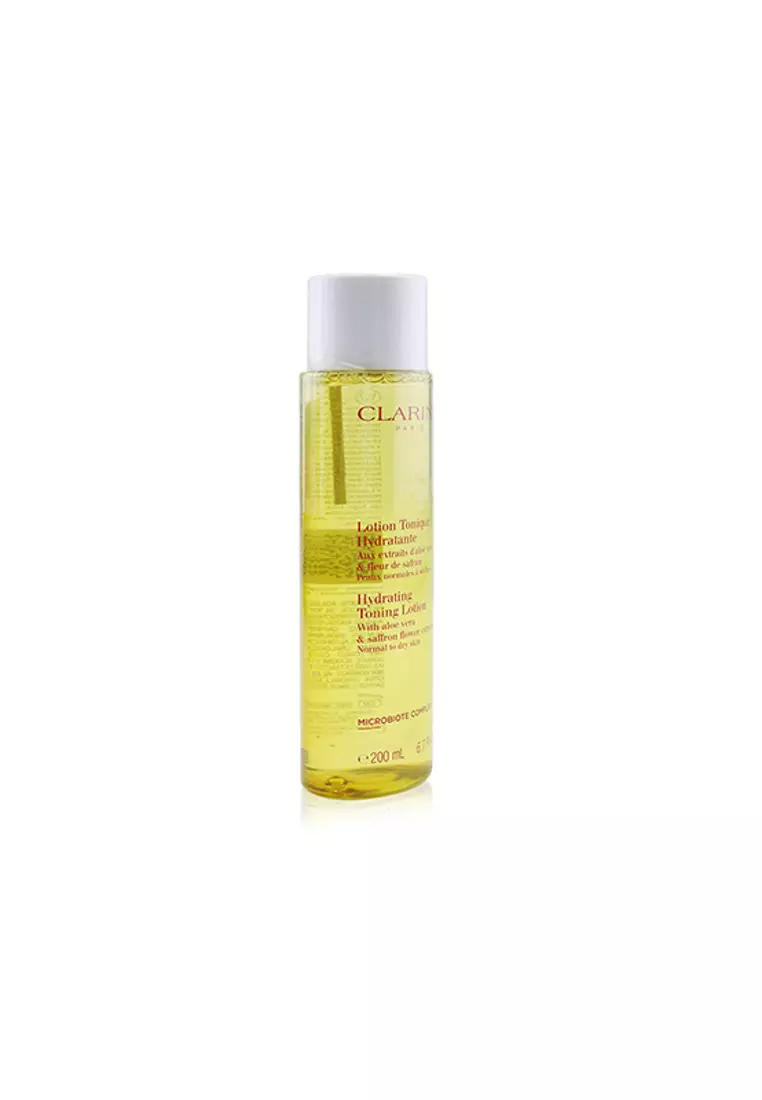 Clarins CLARINS - Hydrating Toning Lotion with Aloe Vera & Saffron Flower Extracts - Normal to Dry Skin 200ml/6.7oz