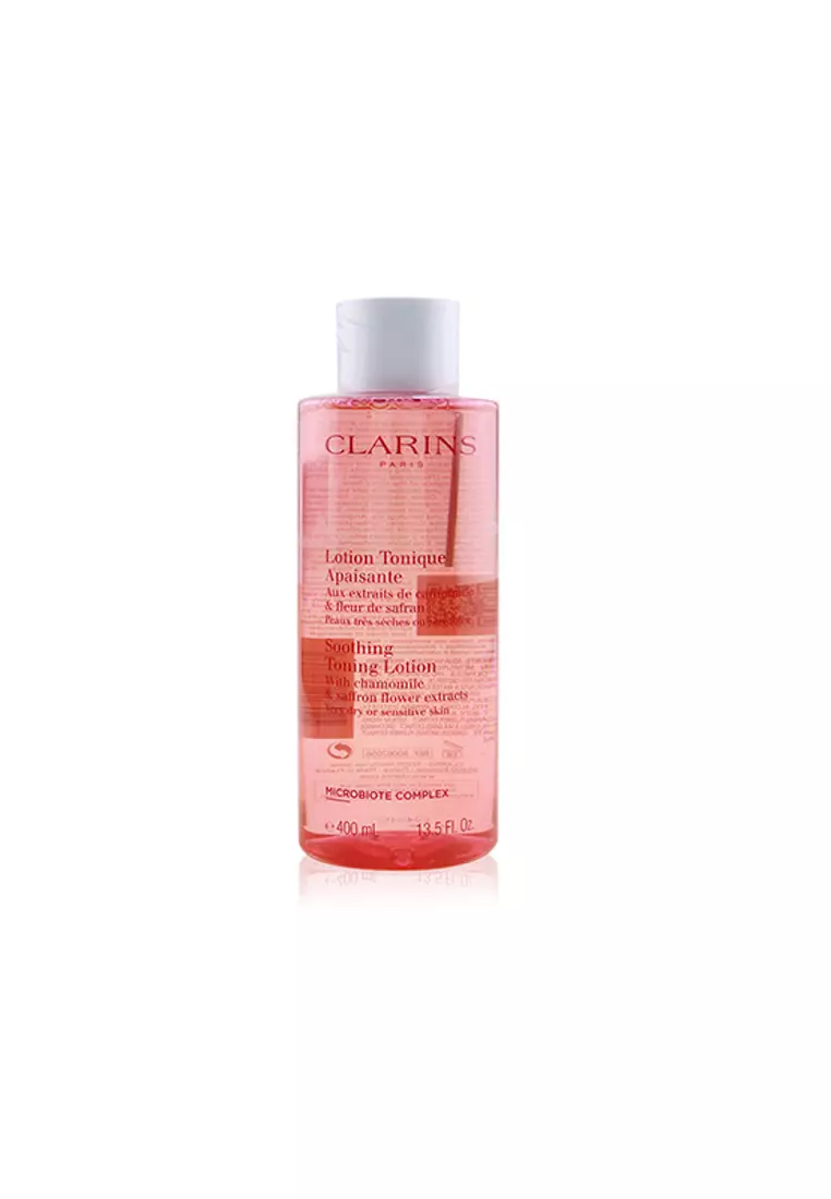 Clarins CLARINS - Soothing Toning Lotion with Chamomile & Saffron Flower Extracts - Very Dry or Sensitive Skin 400ml/13.5oz