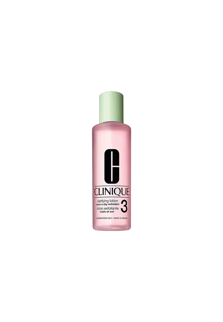 Clinique Clarifying Lotion Twice A Day Exfoliator 3 - Combination Oily Skin(200ml) Exp: Sep2024