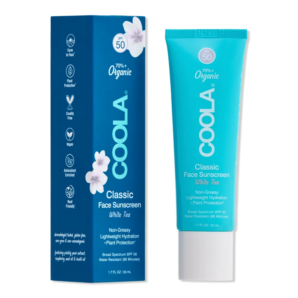 COOLA Organic Classic Face Sunscreen SPF 50