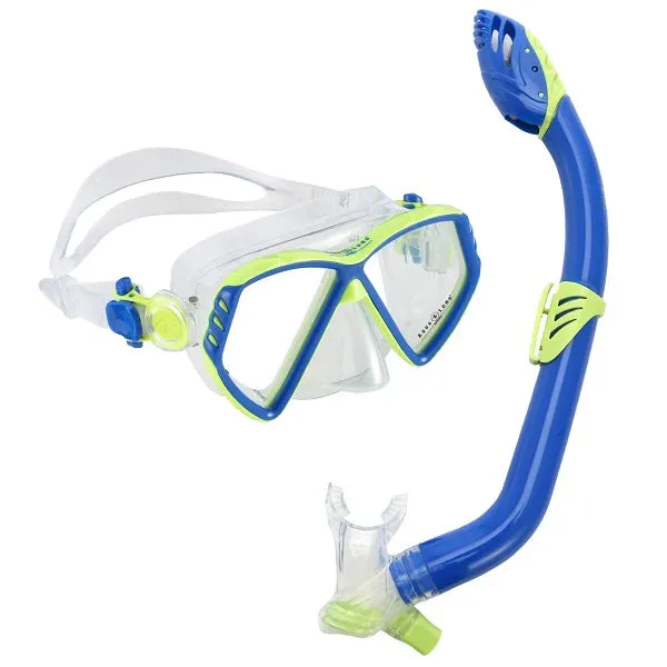 Cub Combo Set Mask Snorkel Bright Green Small