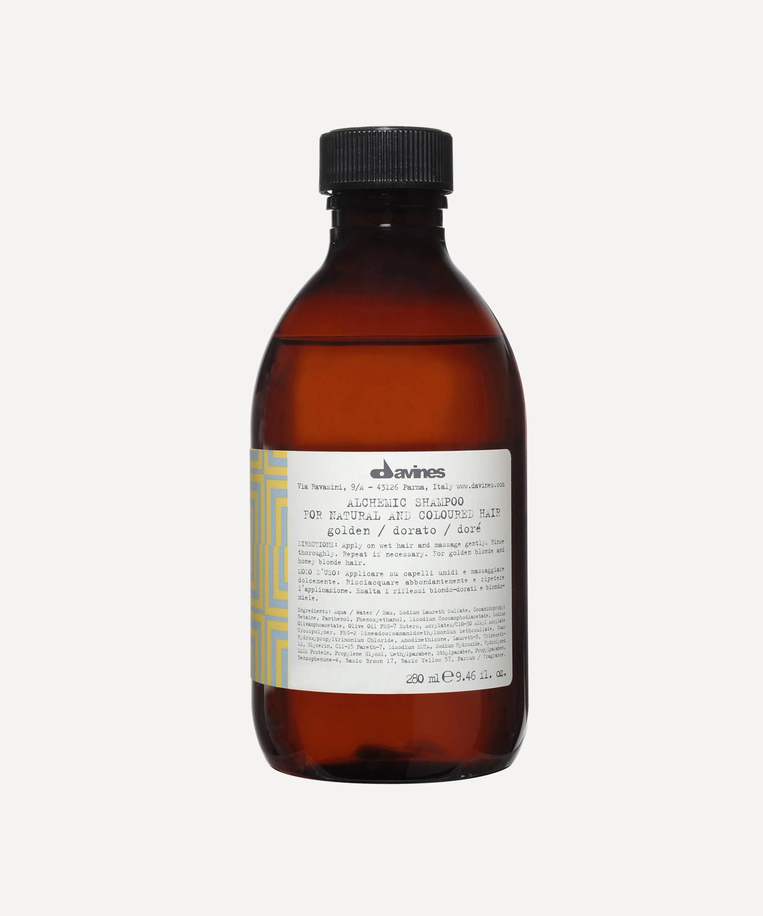 Davines Alchemic Shampoo in Golden 280ml