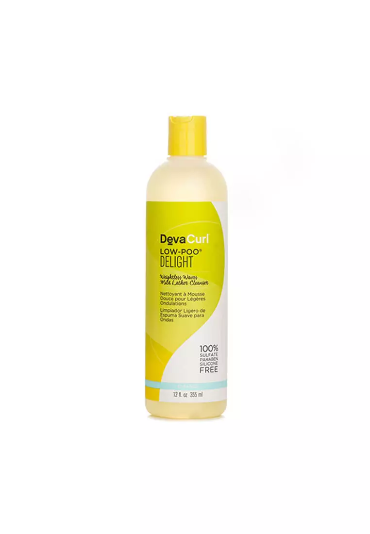 DevaCurl DEVACURL - Low-Poo Delight (Weightless Waves Mild Lather Cleanser - For Wavy Hair) 355ml/12oz