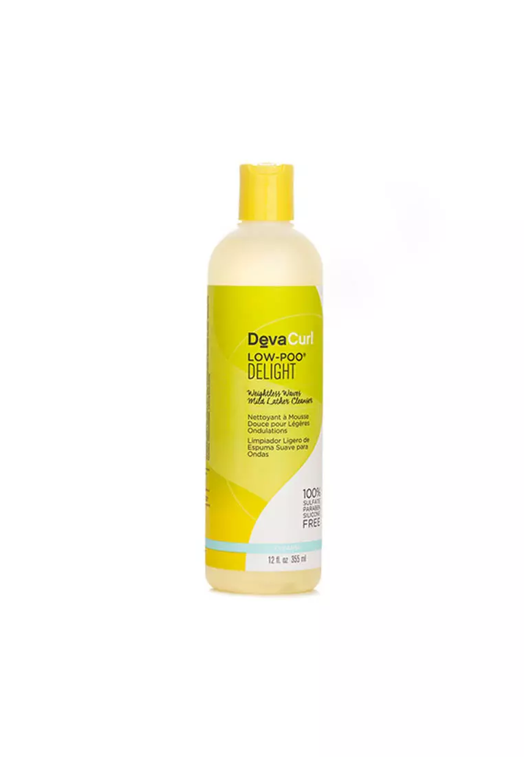 DevaCurl DEVACURL - Low-Poo Delight (Weightless Waves Mild Lather Cleanser - For Wavy Hair) 355ml/12oz