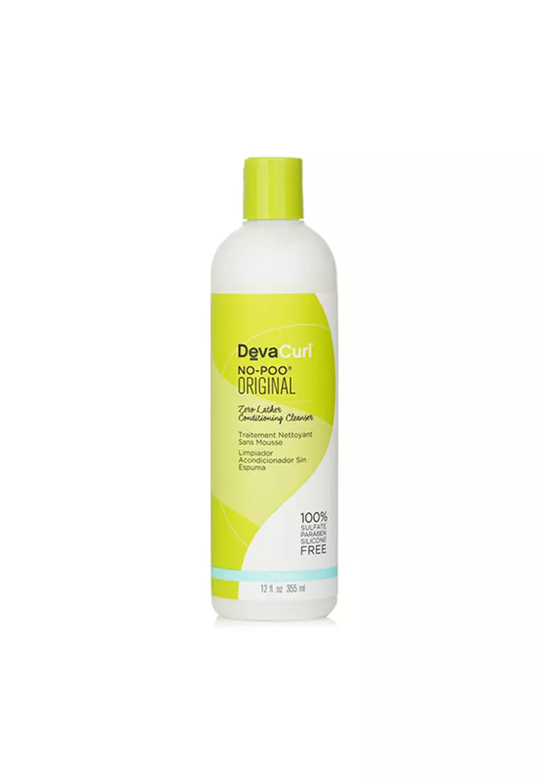 DevaCurl DEVACURL - No-Poo Original (Zero Lather Conditioning Cleanser - For Curly Hair) 355ml/12oz