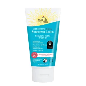 Earth Mama Organics - Kids Uber-Sensitive Mineral Sunscreen SPF 40