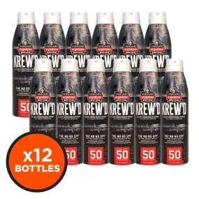 Ergodyne Krewd 6353 SPF 50 Sunscreen Spray - 5.5oz/12-Pack