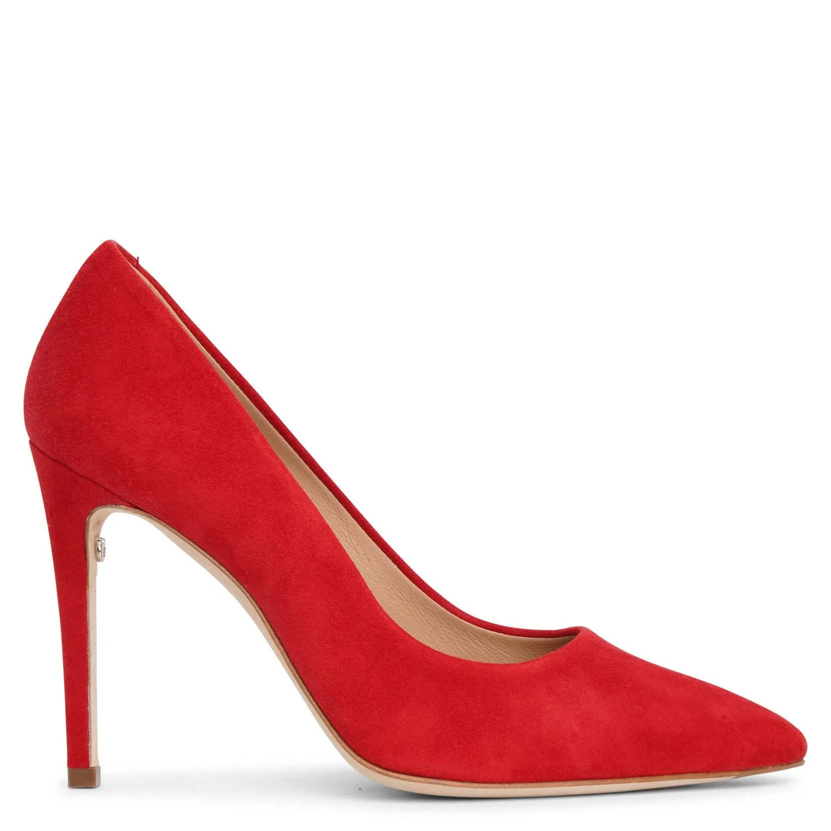 Ferragamo Lipstick 105 suede pumps