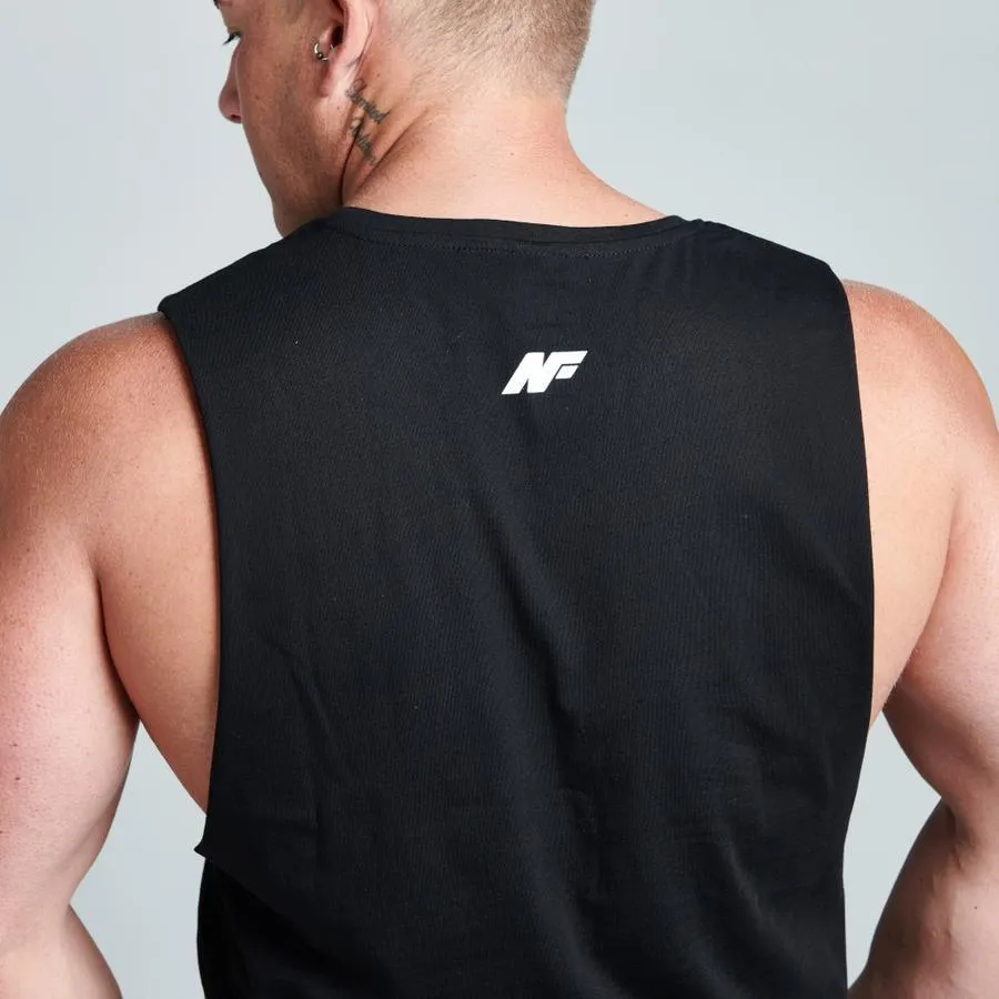 FLEX MUSCLE TANK - BLACK