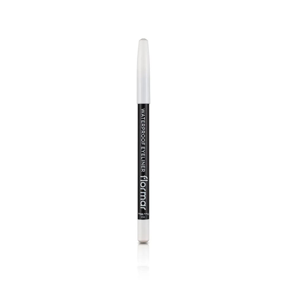 Flormar Waterproof Eyeliner Pencil 113 Pure White - 1.14 g