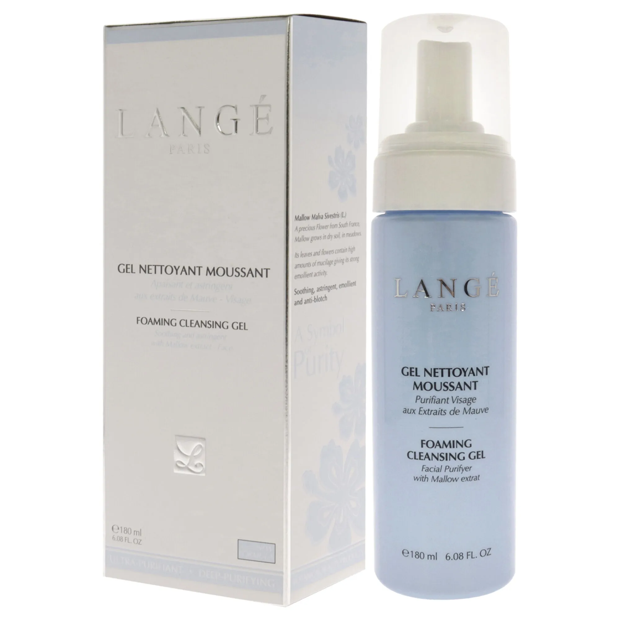 Foaming Cleansing Gel Deep Purifying by Lange for Unisex - 6.08 oz Cleanser