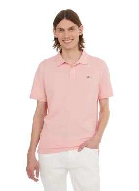 GANT  Cotton polo shirt  - Pink