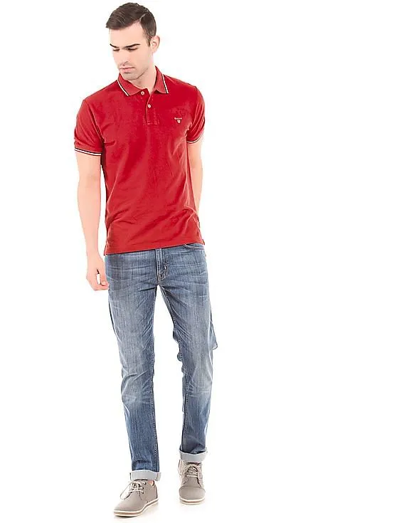 Gant Tipped Pique Polo Shirt