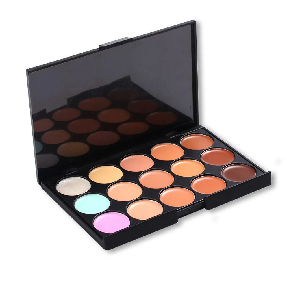 Goforward 15 Color Concealer Palette +Brush Makeup Brushs Makeup Contour Palette