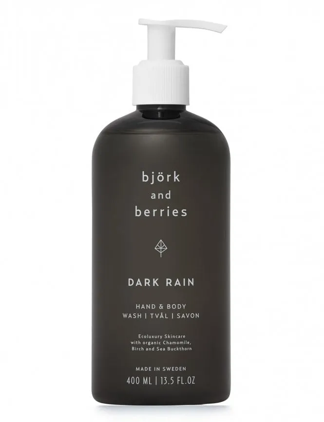 Hand & Body Wash (400ml) - Dark Rain