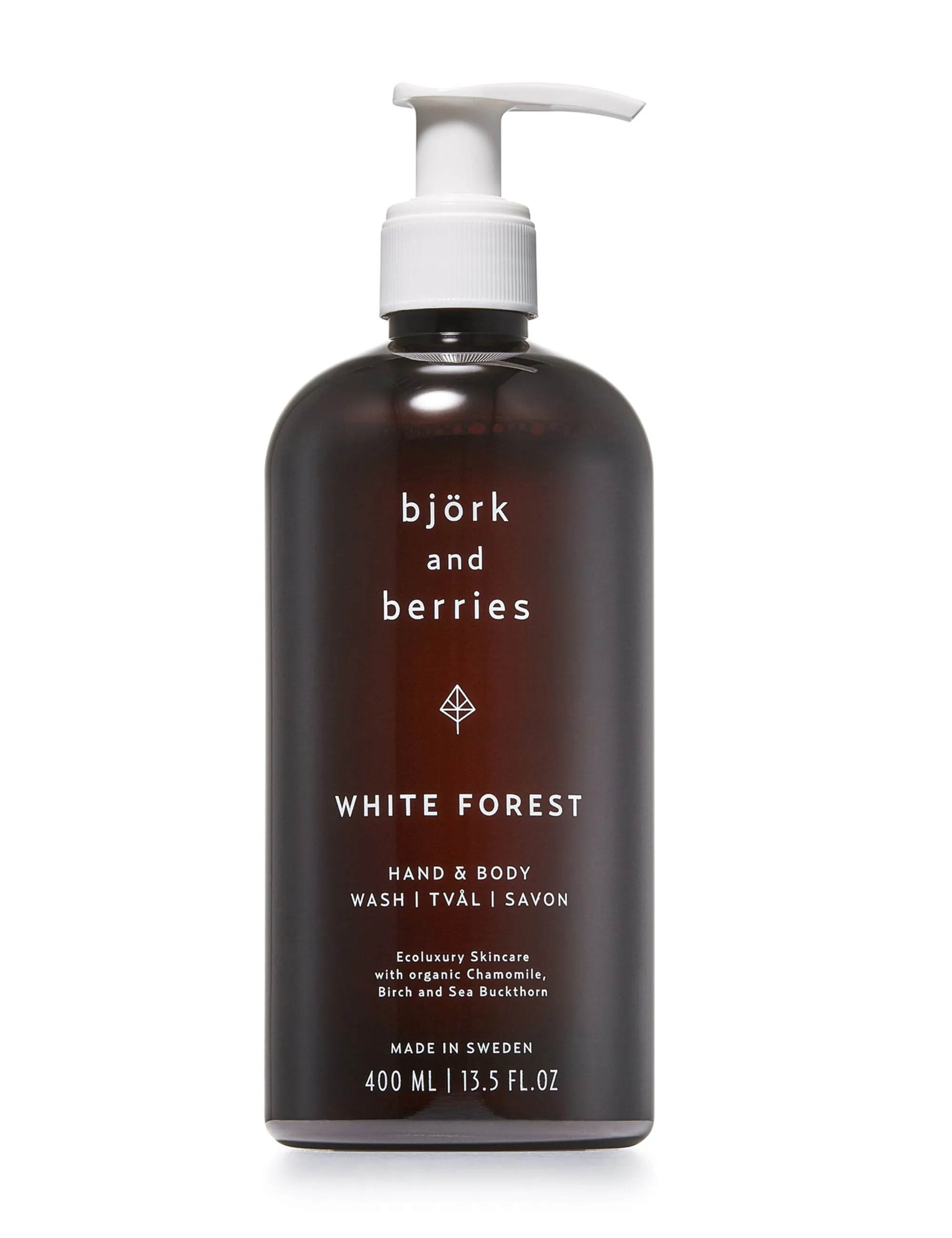 Hand & Body Wash (400ml) - White Forest