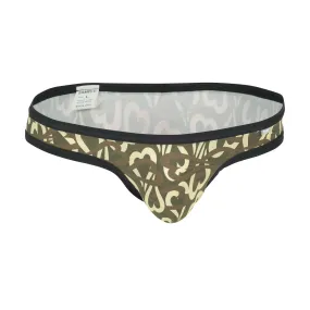 Heart Camo Flat Bikini