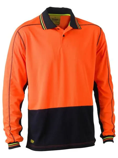 HI VIS POLYESTER MESH POLO