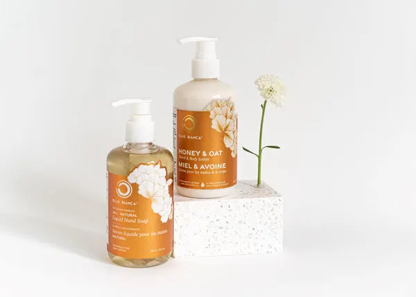 Honey & Oat Hand & Body Lotion 240ml- Ellie Bianca