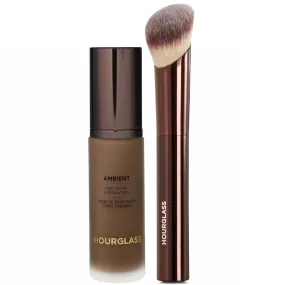 Hourglass Soft Glow Foundation and Soft Glow Foundation Brush Bundle 30ml (Various Shades) - 15