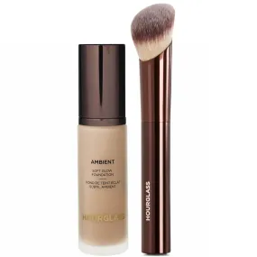 Hourglass Soft Glow Foundation and Soft Glow Foundation Brush Bundle 30ml (Various Shades) - 5.5