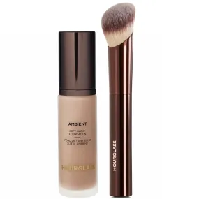 Hourglass Soft Glow Foundation and Soft Glow Foundation Brush Bundle 30ml (Various Shades) - 6.5